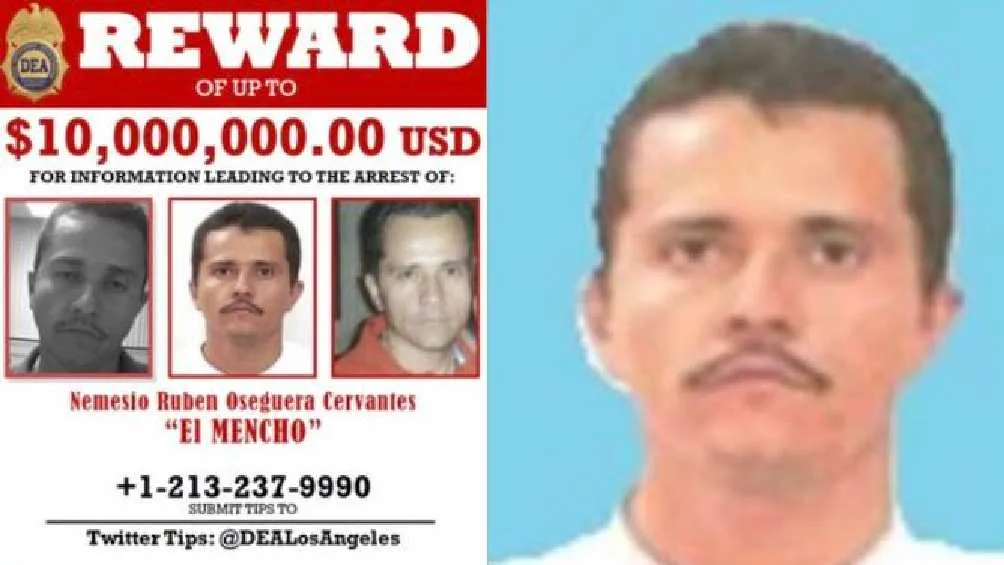 'El Mencho' es líder del CJNG y uno de los narcos más buscados en México y Estados Unidos.