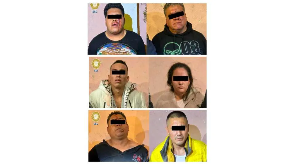 En total fueron seis personas las detenidas tras la pelea.