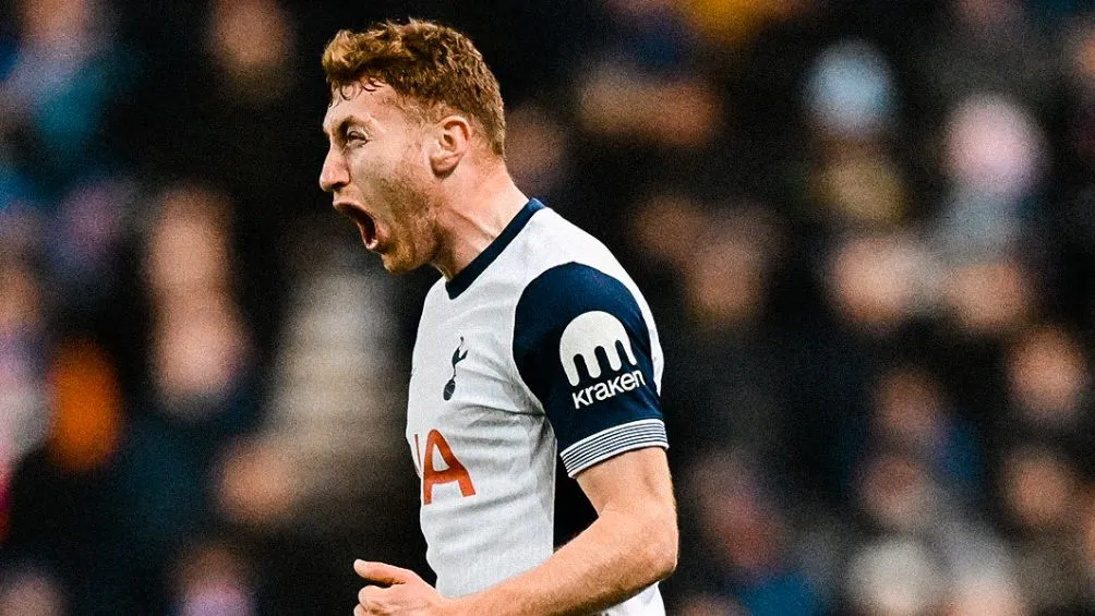 Kulusevski celebra el gol del empate