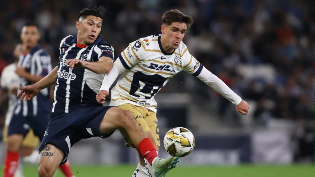 Pumas ante Rayados de Monterrey