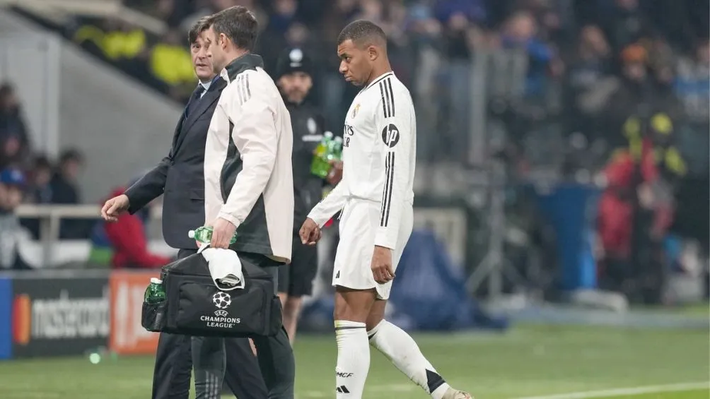 El francés tras lesionarse en Champions