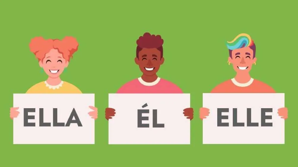 Ahora se sugiere que además de los pronombres &quot;ella&quot; y &quot;él&quot;, se agregue un tercero llamado &quot;elle&quot;.