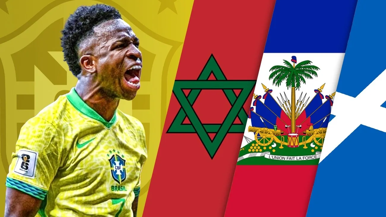 Brasil prácticamente repite rivales en 2026 como los que tuvo en Francia 98. Así quedó el Grupo C