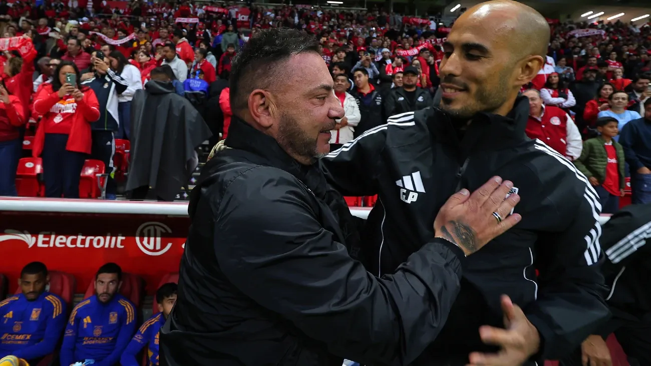 Antonio Mohamed y Guido Pizarro