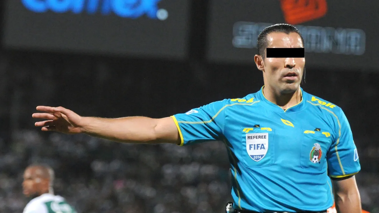 Dictan prisión preventiva a exárbitro mundialista Marco Antonio ‘N’