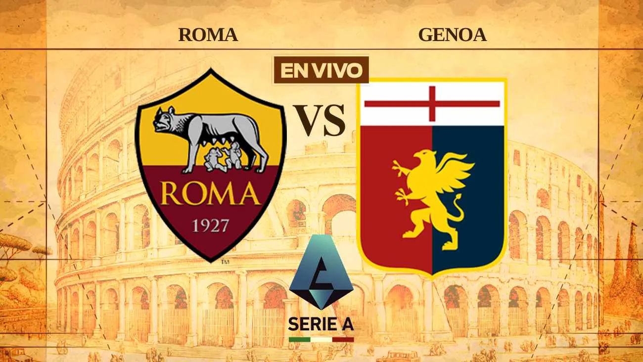 AS Roma vs Genoa EN VIVO Serie A Jornada 17