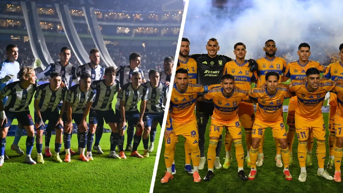 Equipos de Tigres y Rayados