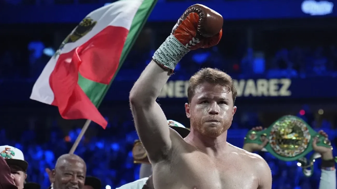 Canelo Álvarez en pelea
