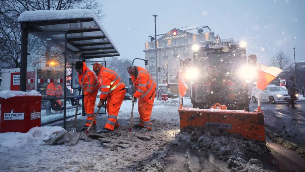 Las nevadas impidieron que se jugará la Bundesliga