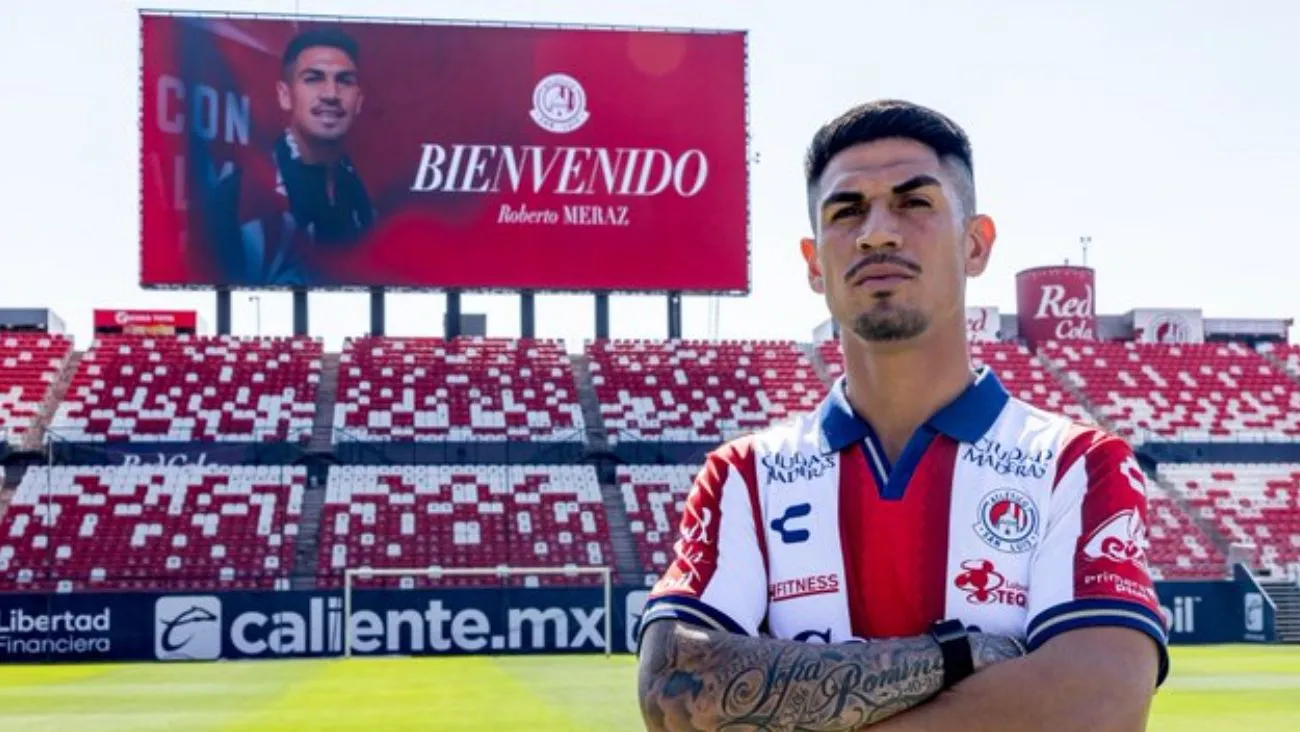 Roberto Meraz es nuevo jugador del Atlético de San Luis