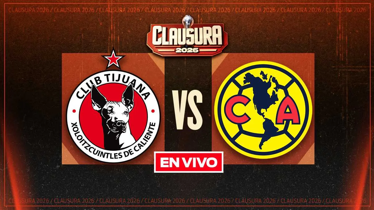 Xolos vs América EN VIVO Liga MX Clausura 2025 Jornada 1