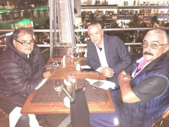 ESPECIAL Esteban Faure (izq.), José Luis Trejo y Roberto Basgastegui (der.)