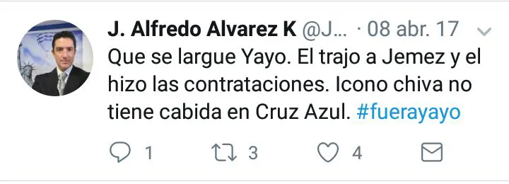 Yayo de la Torre tampoco cuenta con la aprobación de Álvarez