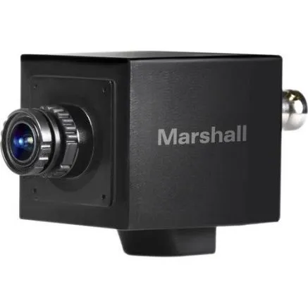 La cámara Marshall CV505 con lente de 3.7 mm