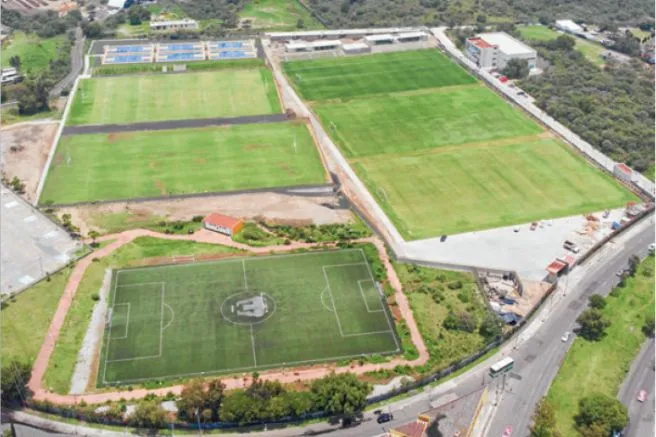 Construcción de cantera de Pumas