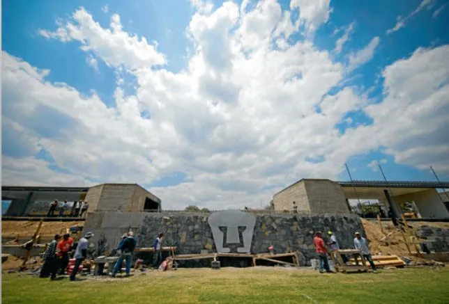 Construcción de cantera de Pumas