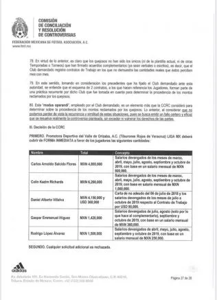 Adeudos a los exjugadores de Veracruz