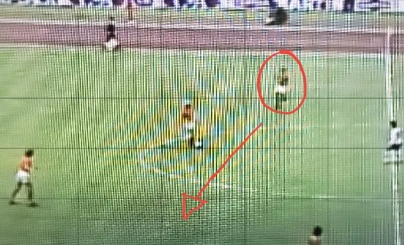 Movimientos en la cancha de la Holanda de los 70