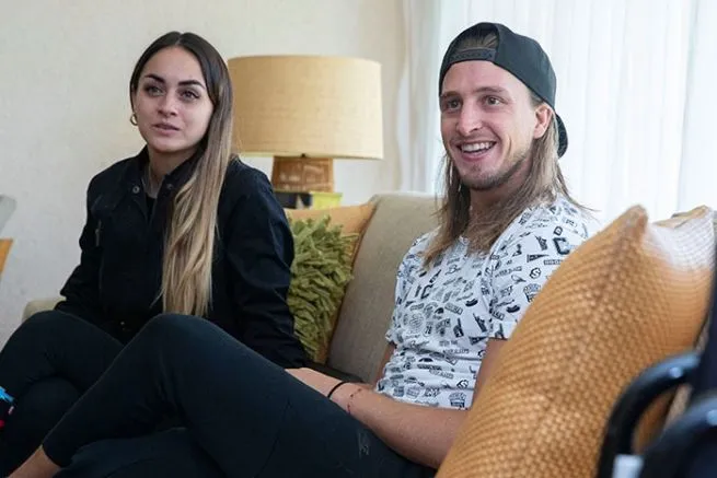 Antonio García y su pareja