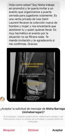 Invitación para un evento privado durante la pandemia