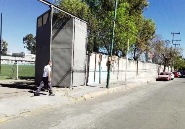 RÉCORD Así se observa actualmente la puerta 4