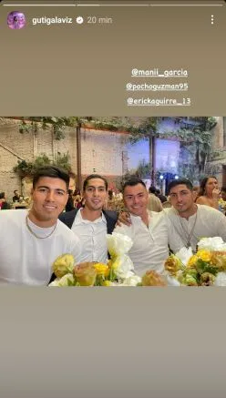 FOTO | @GUTIGALAVIZ Guti comparte una postal durante una reunión