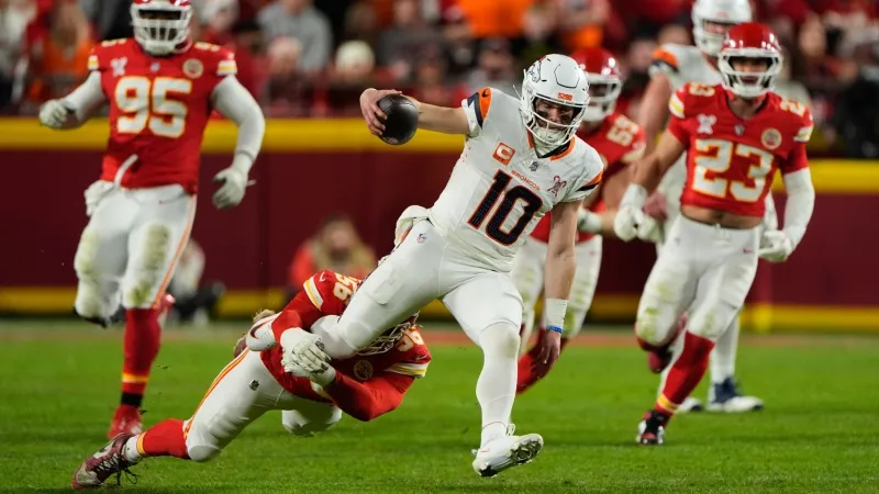 Bo Nix lanzó el TD de la victoria | APÇ