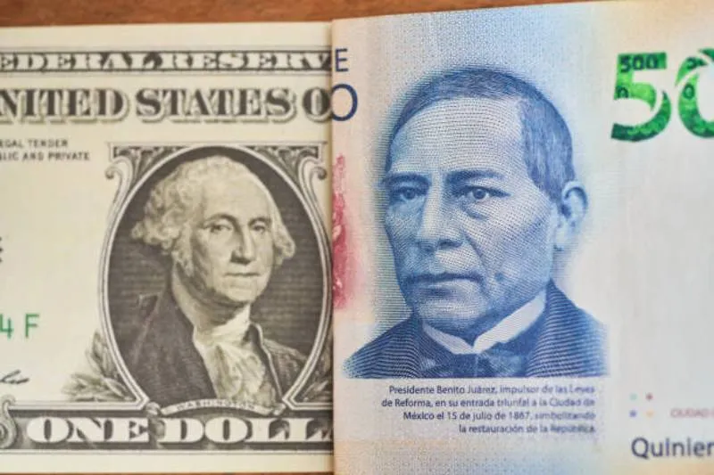 El peso mexicano mantiene la buena racha frente al dólar estadounidense/Pixabay