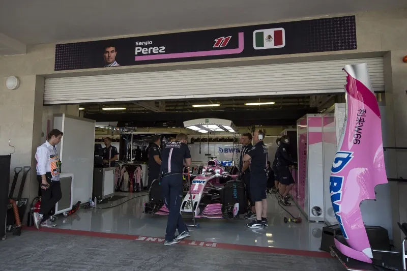 Checo Pérez coincidió con Ocon en Force India