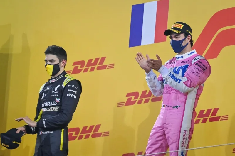 Checo Pérez y Ocon fueron compañeros por dos temporadas