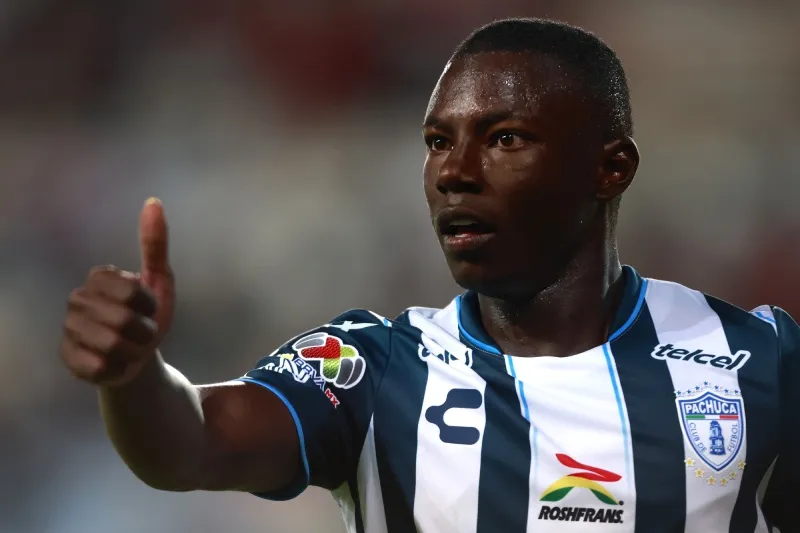 Hinestroza estuvo en Pachuca entre julio de 2022 y enero de 2024