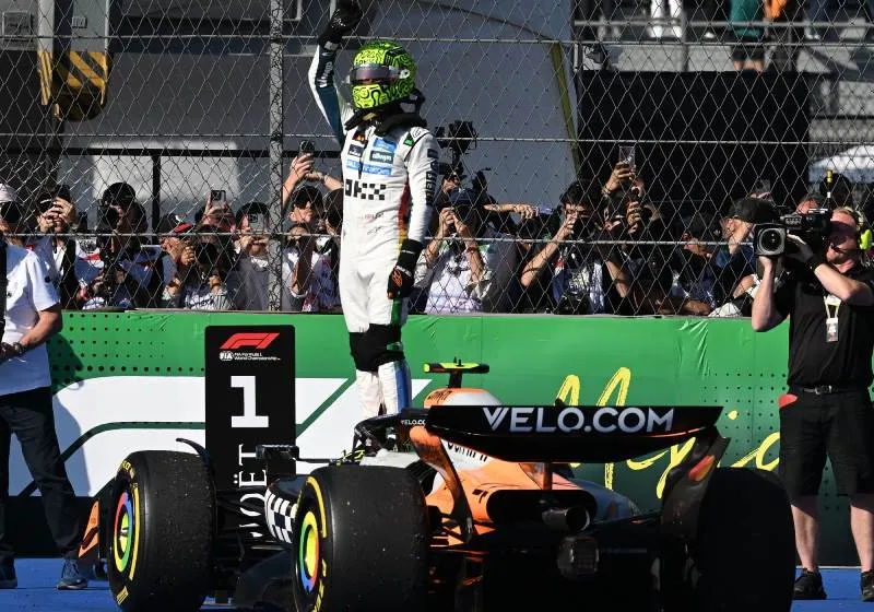 Norris, en México | MEXSPORT