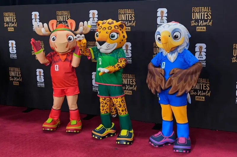 Las mascotas del Mundial 2026