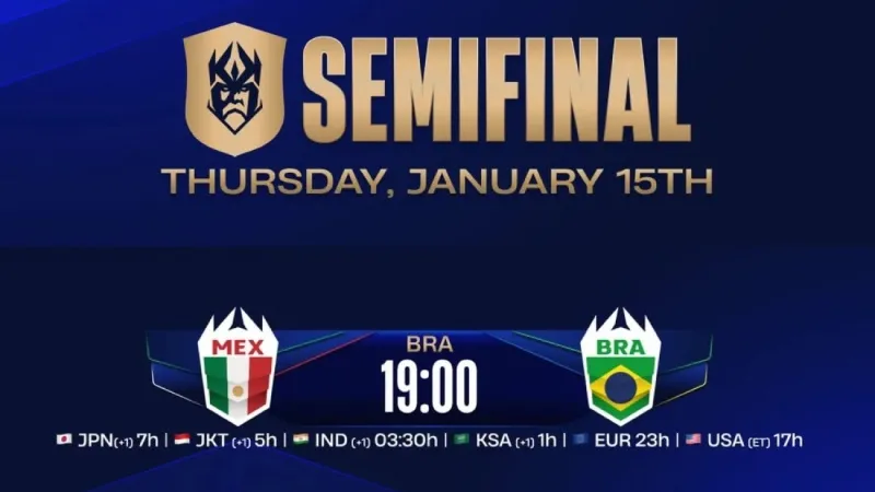 Se medirán a Brasil