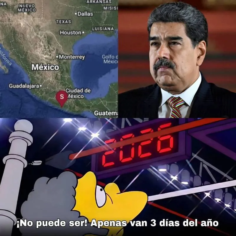 Los memes que se compartieron en redes sociales sobre la captura de Maduro. / Facebook