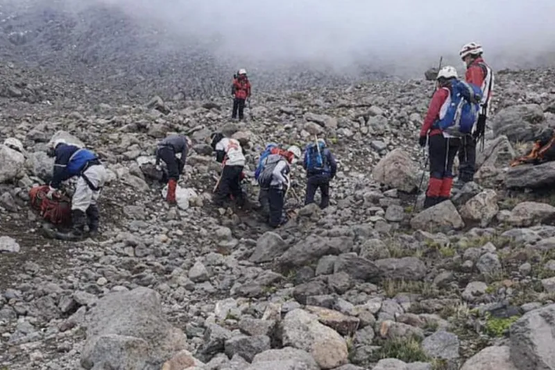 Los trabajos de rescate comenzaron desde el pasado lunes / Especial
