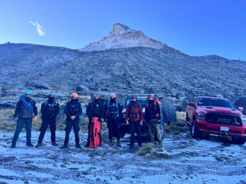 Los rescatistas tuvieron una ruta complicada para realizar su trabajo / Especial