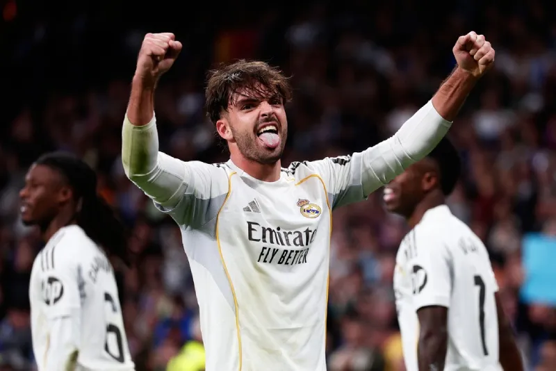 Raúl Asencio también marcó ante Betis