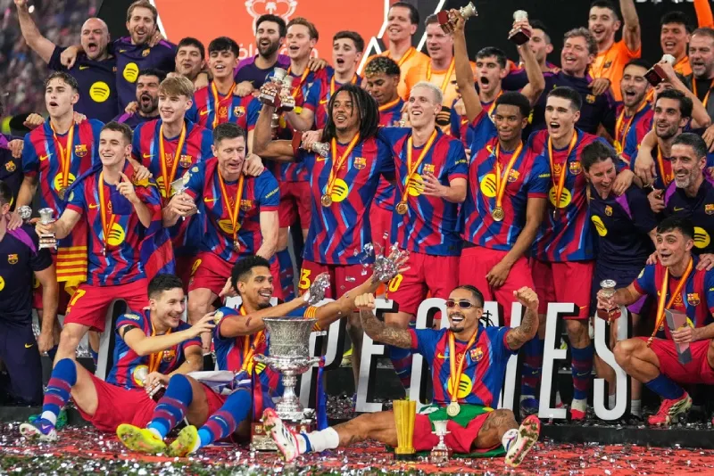 Se coronaron en la Supercopa