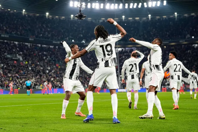 Thuram también contribuyó a la goleada de la Juventus