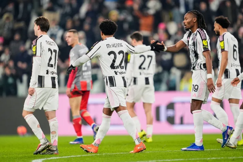 McKennie fue uno de los anotadores del partido