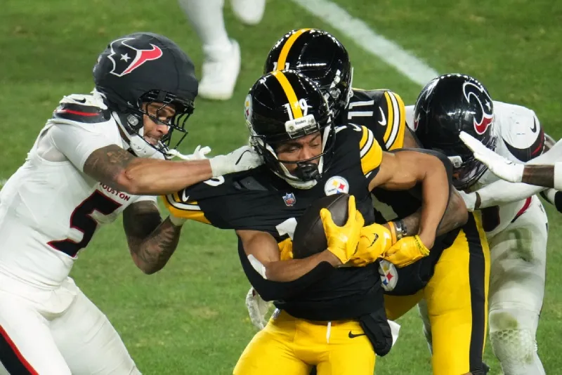 Los Steelers quedaron eliminados ante los Texans este lunes