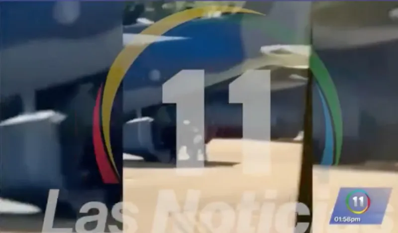 El venezolano vestía ropa deportiva mientras lo escoltaba la DEA / Especial