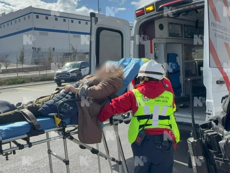 Las dos mujeres heridas iban abordo de la avioneta / X: @nSaltillo