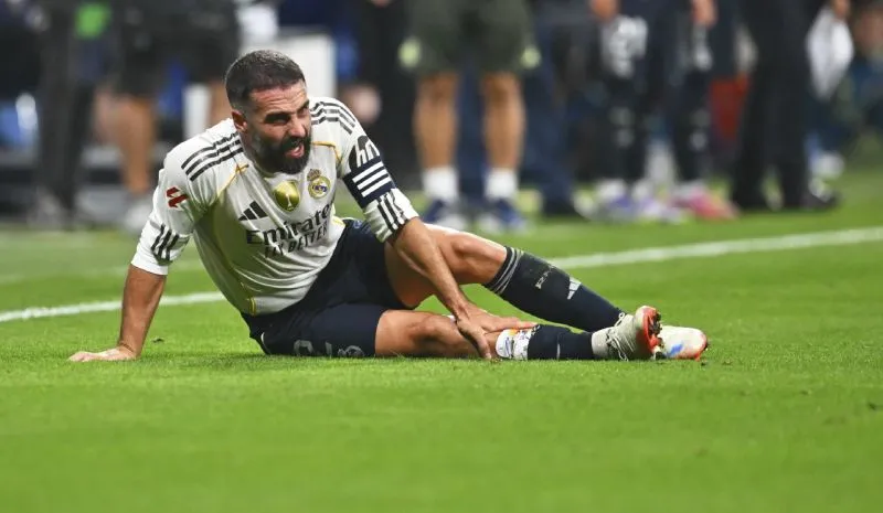 Carvajal con Real Madrid