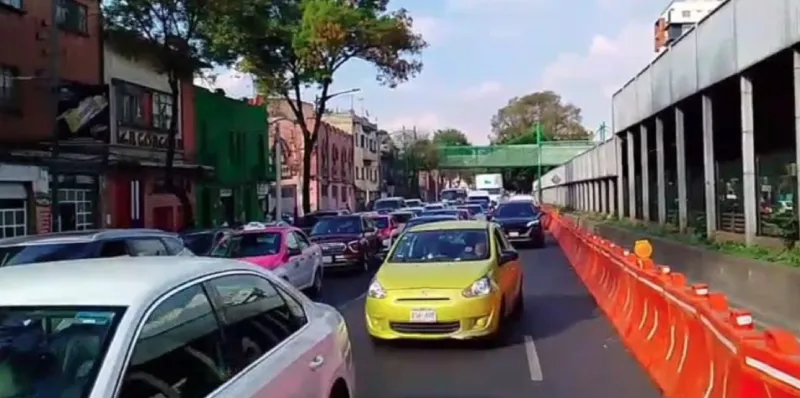 Una multa por circular cuando no te toca te puede costar hasta 3 mil pesos / FB: @orientadorvial