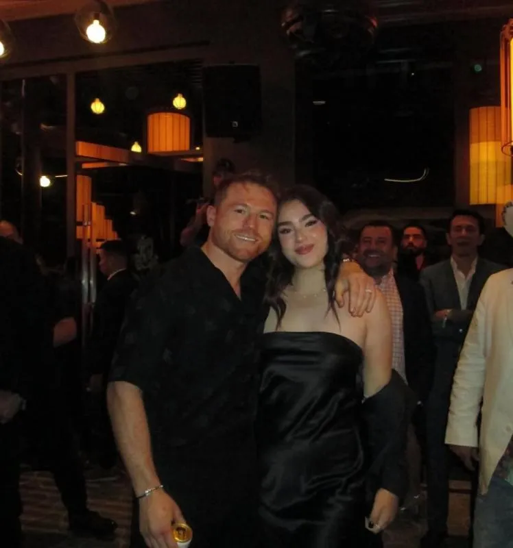 Canelo y su hija | IG: @emilyc.alvarez