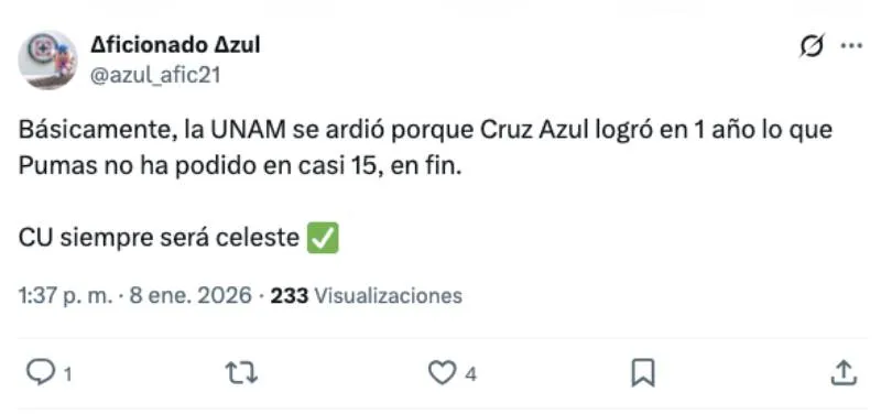 Afición celeste | Captura de pantalla