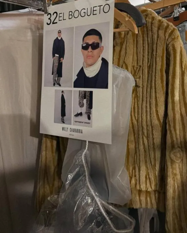 La colección Eterno de Willy Chavarría unió moda, música y cultura urbana. / @elbogueto