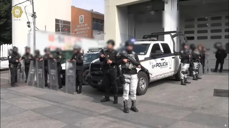 Autoridades de diferentes estados se coordinaron para recuperar el botín / FB: @PoliciaCDMX